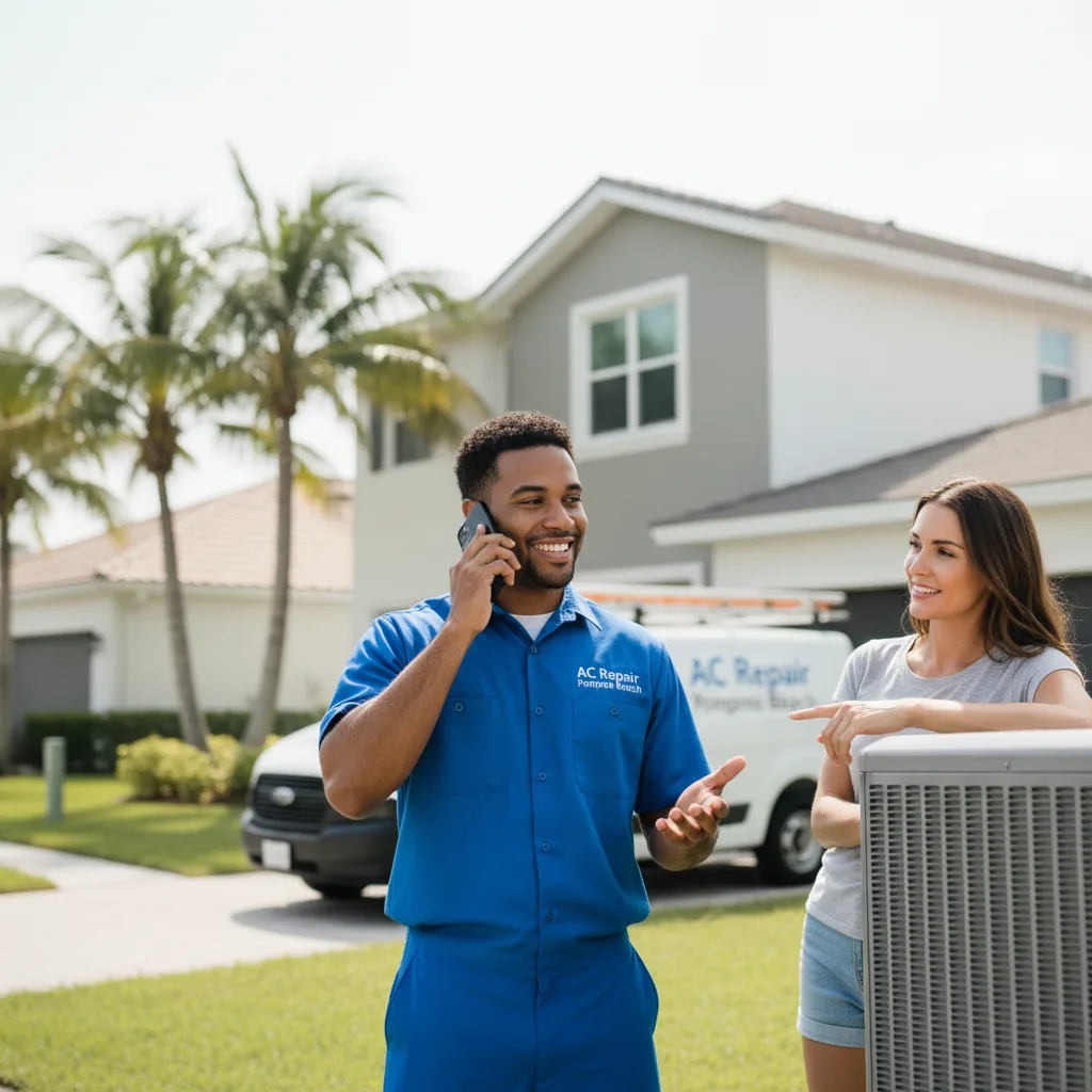 AC Repair Pompano Beach customer support in Lancaster